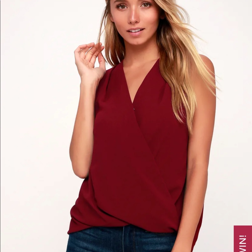 Burgundy Work Top